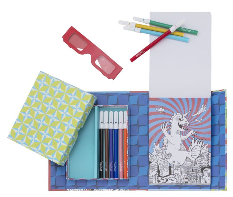 Zestaw Plastyczny 3D: SCI-FI FUN z okularami 3D, Tiger Tribe