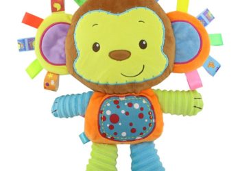 Przytulanka z piszczałką i grzechotką