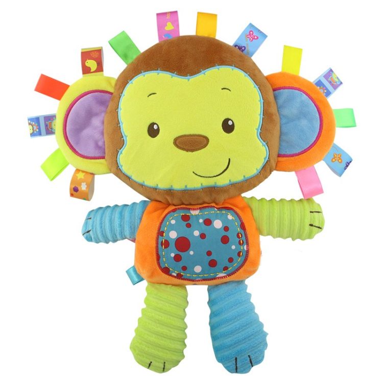 Przytulanka z piszczałką i grzechotką