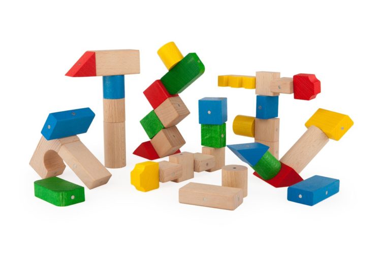 KOOGLO, polskie drewniane klocki magnetyczne