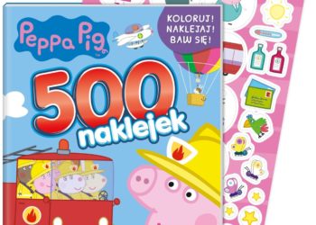 „Świnka Peppa. 500 naklejek”