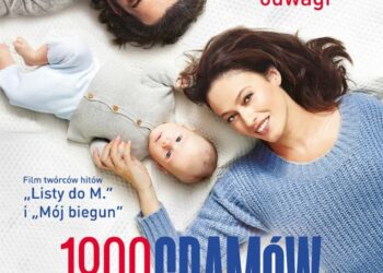 Ile może ważyć szczęście? Magdalena Różczka i Piotr Głowacki na plakacie najnowszej produkcji TVN   „1800 gramów” wzruszy Was w kinach już 15 listopada