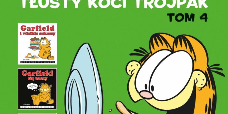 Garfield. Tłusty koci trójpak. Tom 4