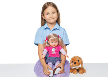 Lalka z pieskiem Natalia Collection