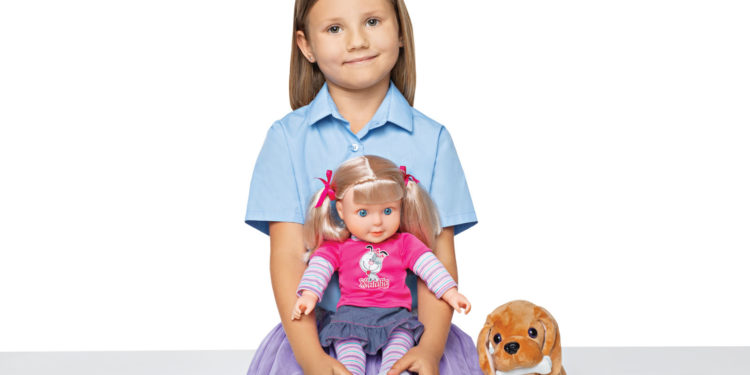 Lalka z pieskiem Natalia Collection