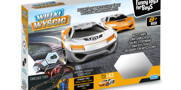 Wielki Wyścig Funny Toys for Boys