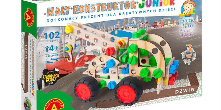 Mały Konstruktor Junior 3 w 1
