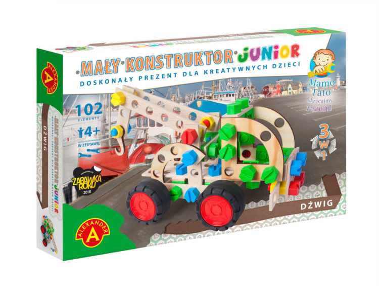 Mały Konstruktor Junior 3 w 1