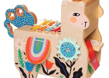 Muzyczne instrumenty w kostce Lama Manhattan Toy