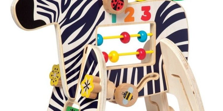 Kostka motoryczna Zebra Manhattan Toy