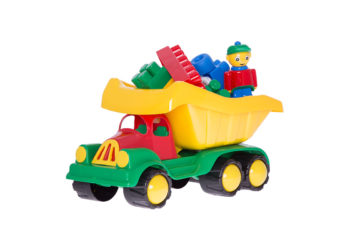 Samochód duży z klockami K3