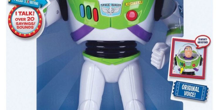 Toy Story 4: Buzz Astral 30 cm interaktywny
