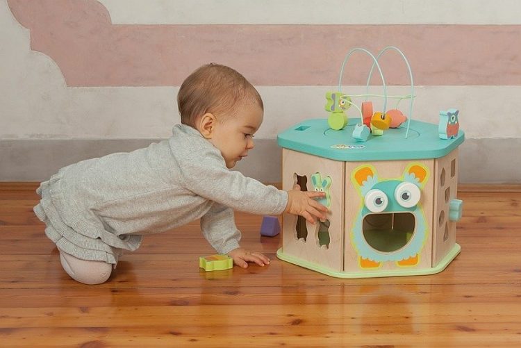 Sześcienna kostka edukacyjna Marsjanie Sevi MRZ