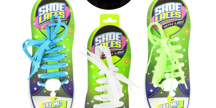 Sznurówki ze światłami LED