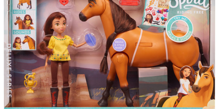 Mustang: Duch wolności – Interaktywny rumak i lalka Lucky