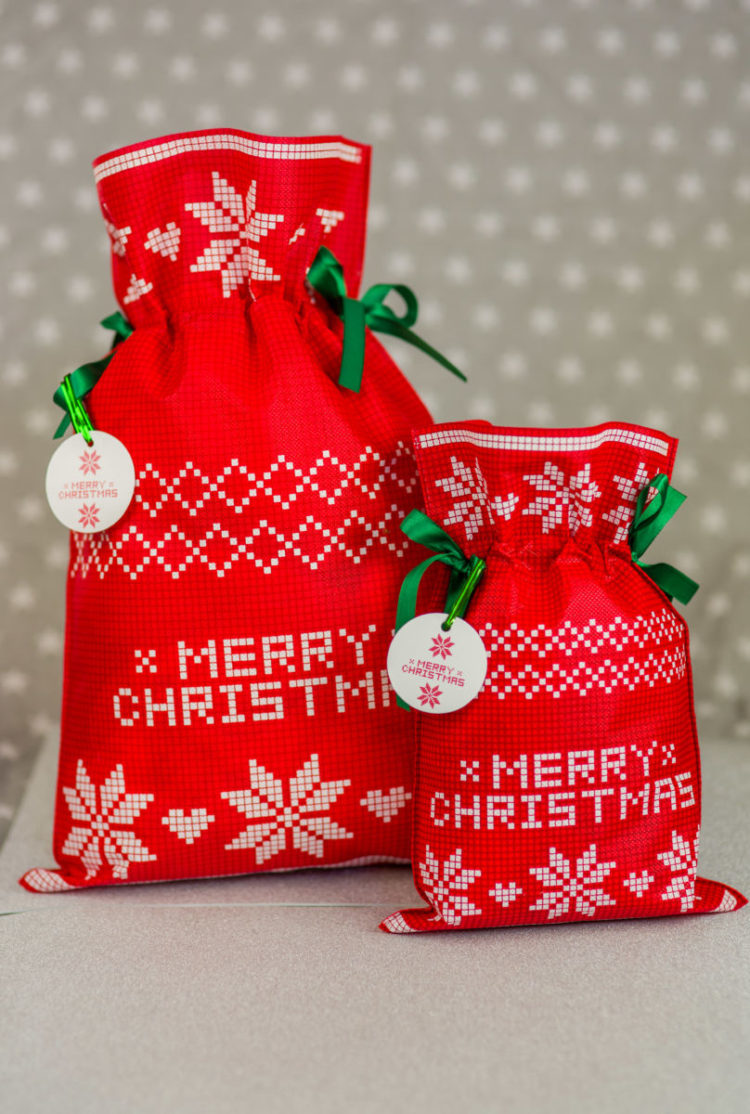 Worek Merry Christmas