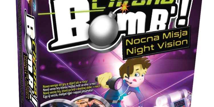 CHRONO BOMB NOCNA MISJA – zabawka interaktywna