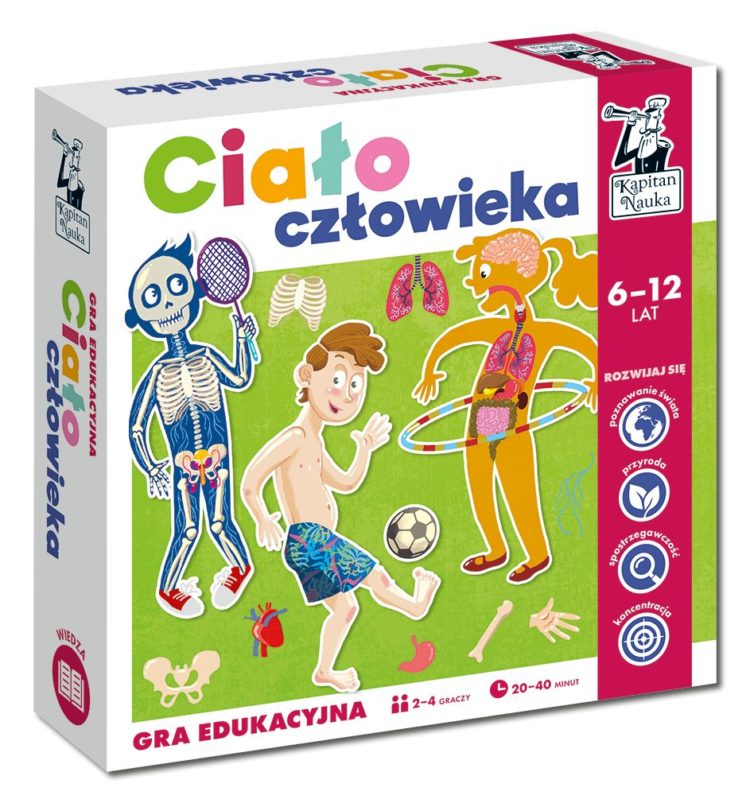 Ciało człowieka. Gra edukacyjna