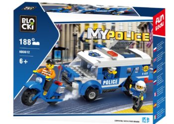 Klocki Blocki MyPolice 188el.