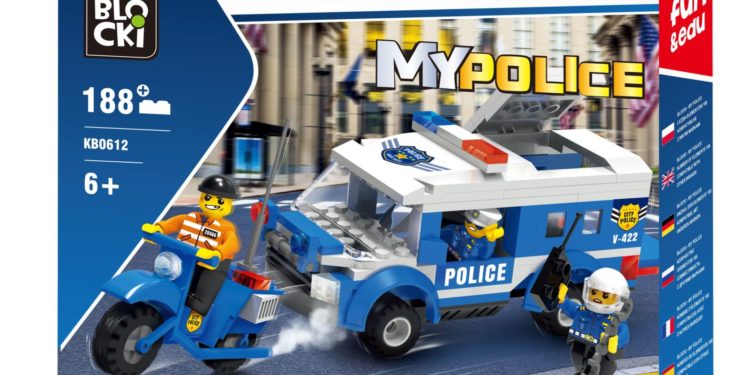 Klocki Blocki MyPolice 188el.