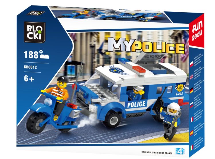 Klocki Blocki MyPolice 188el.