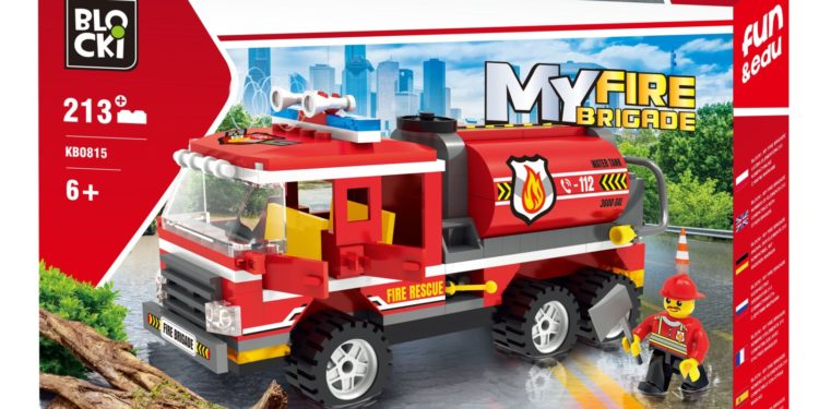 Klocki Blocki MyFireBrigade 213el.