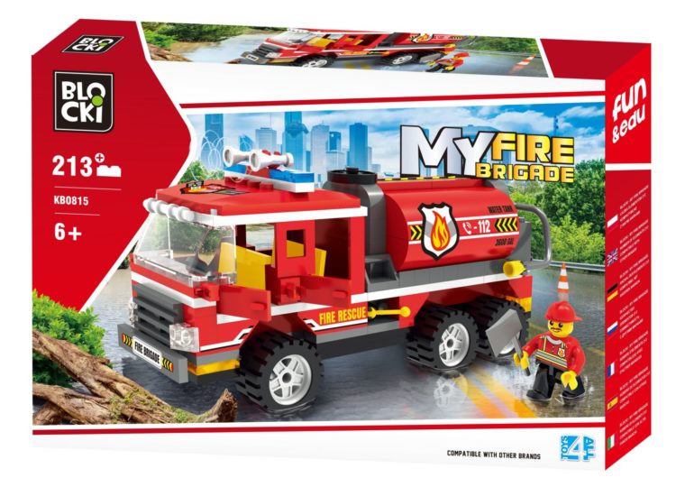 Klocki Blocki MyFireBrigade 213el.