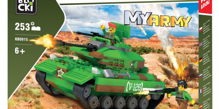 Klocki Blocki MyArmy 253el.