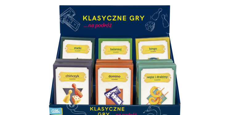 Zestaw gier na podróż