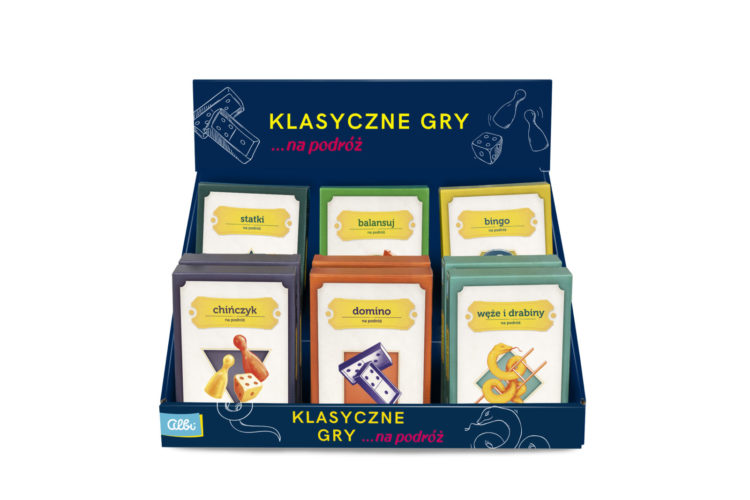 Zestaw gier na podróż