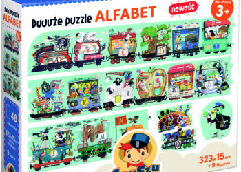 Duuuże puzzle Alfabet