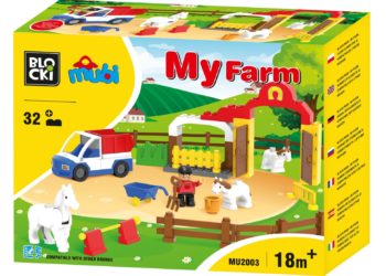 Klocki Blocki MUBI MyFarm 33el.