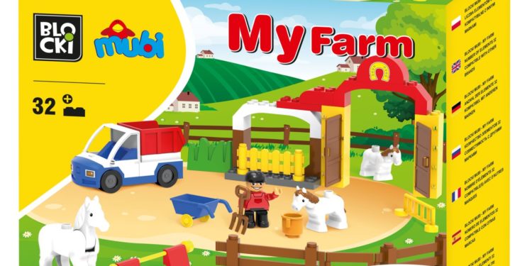 Klocki Blocki MUBI MyFarm 33el.