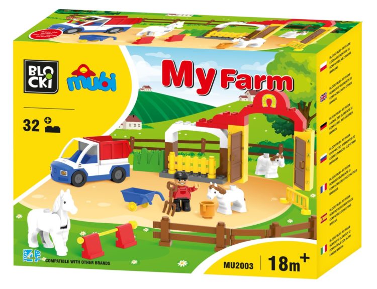 Klocki Blocki MUBI MyFarm 33el.