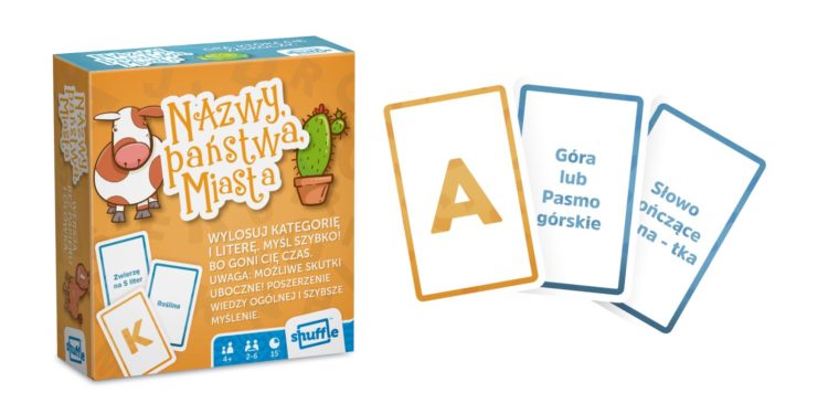 Gra w Inteligencję: Nazwy, Państwa, Miasta