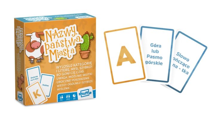 Gra w Inteligencję: Nazwy, Państwa, Miasta