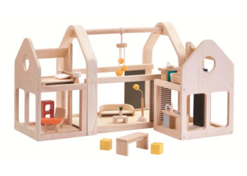 Składany domek dla lalek, Plan Toys 7611