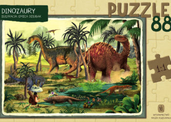 Dinozaury. Puzzle
