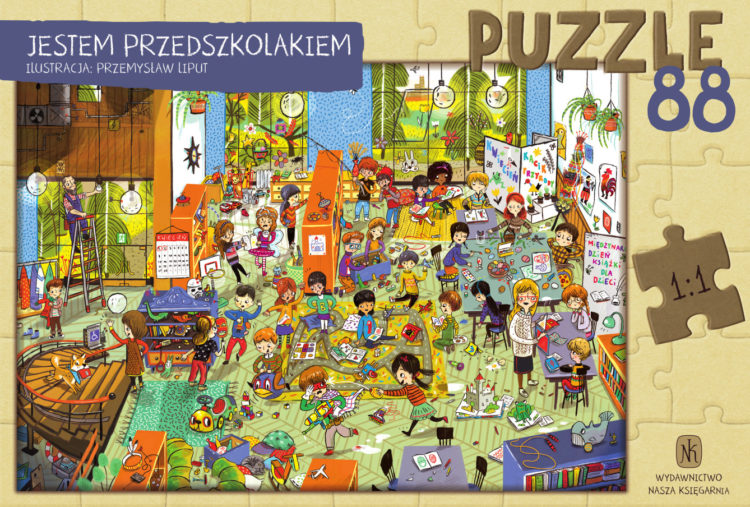 Jestem przedszkolakiem. Puzzle