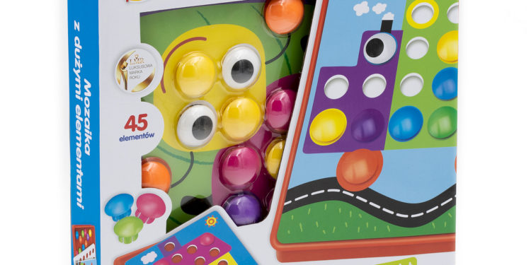 Układanka Guziczkowa Mozaika