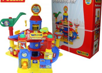 Parking 4 – poziomowy z samochodami