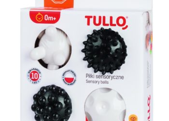 Piłki sensoryczne kontrastowe