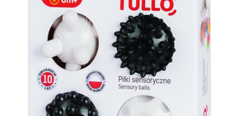 Piłki sensoryczne kontrastowe