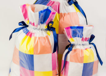 Worek Kolorowe Kwadraty 40 x 56 cm