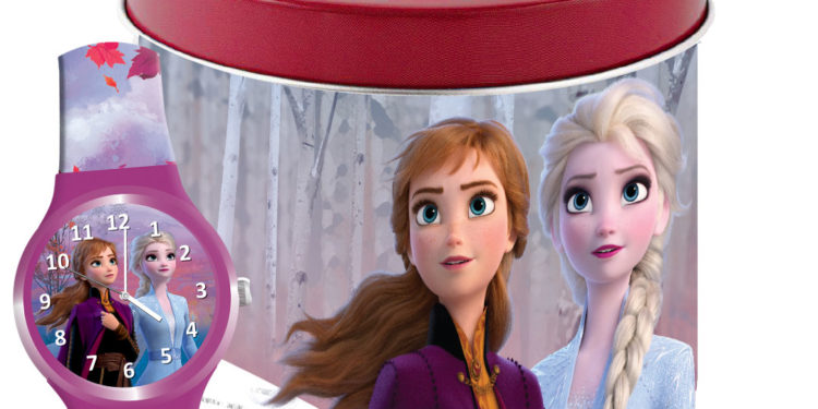 ZEGAREK ANALOGOWY W PUSZCZE FROZEN II
