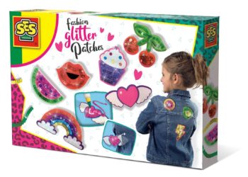 Modne naszywki z  błyszczącymi cekinami