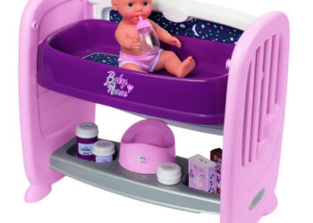 Baby Nurse Łóżeczko 2 w 1 i lalką z funkcją siusiania – nr art. 7600220353 (Smoby)