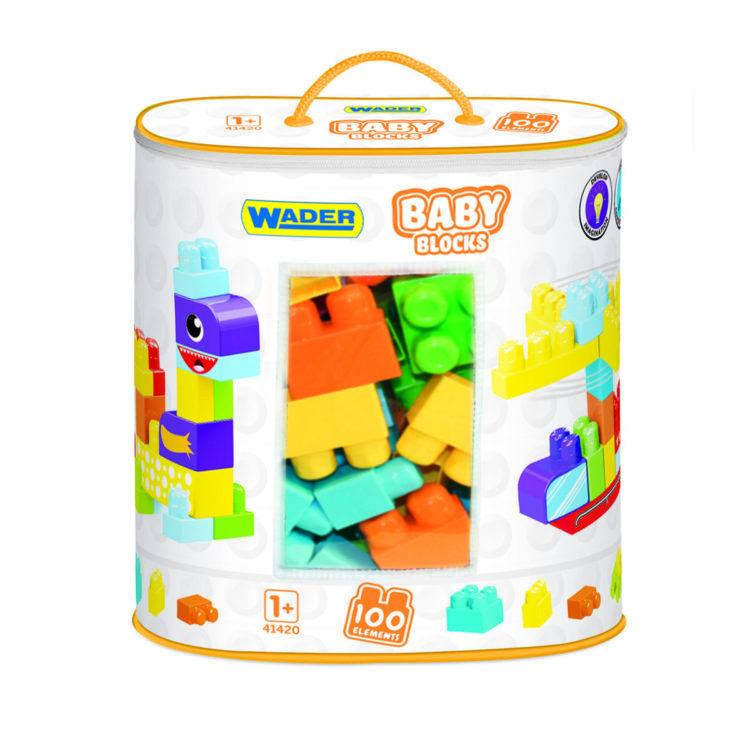 Baby Blocks – Torba 100 szt (41420)
