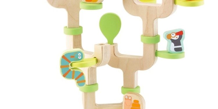 Układanka z klocków Pastelowe drzewo Sevi 82999