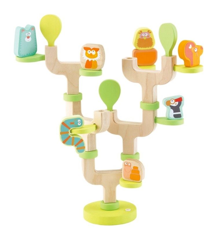 Układanka z klocków Pastelowe drzewo Sevi 82999